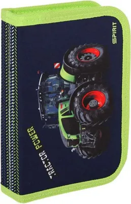 Produktbild von Schüleretui - Traktor Power - dunkelblau