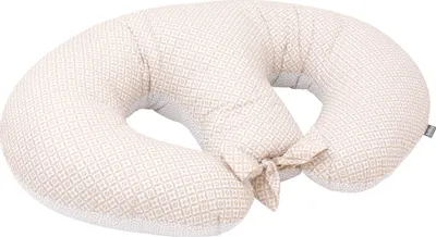 Produktbild von Bellochi Stillkissen Zwillinge mit Bezug - aus 100% Baumwolle -   - Baby Lagerungskissen - Kuschelkissen - Multifunktionale Zwillingsstillkissen Positionierung (Lui Dots)