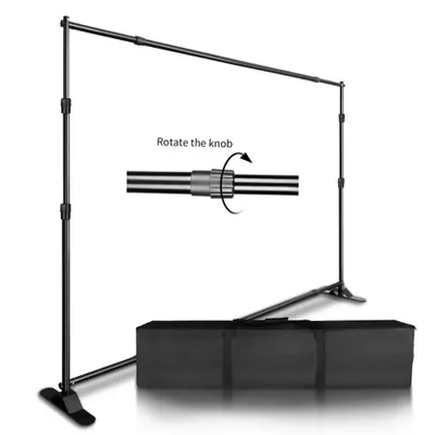 Obrázek produktu pro Nastavitelný rám stojanu na pozadí, teleskopický, nosnost nad 10 kg, 34x27M