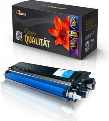 Produktbild von Print-Klex Alternative Tonerkartusche kompatibel mit Bother TN241C HL3150 CDW HL-3150 CDW HL3170 CDW MFC 9130 CW MFC 9140 CDN MFC 9330 CDW MFC 9340 CDW TN-241C Cyan