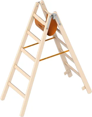 Immagine prodotto di Layher Holzstehleiter 1038 2x5 Sprossen