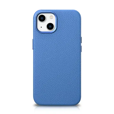 Produktbild von Icarer Etui Case Obudowa Skrzane Z Magsafe Do Iphone 14+ Jasnoniebieski