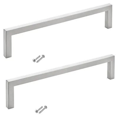 Produktbild von SOTECH Stangengriff WE47 Schrankgriff – Bohrabstand 288 mm, Edelstahl gebürstet (2 Stück)
