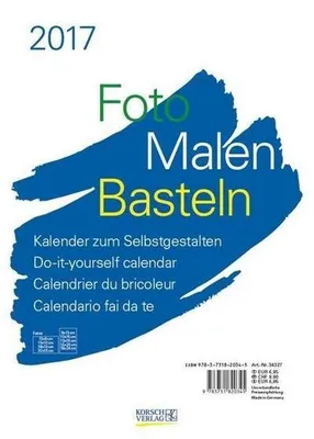 Produktbild von Foto-Malen-Basteln A4 weiß 2017