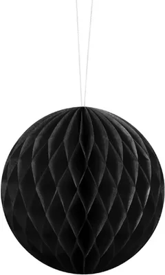Produktbild von Papierball, schwarz, 10cm