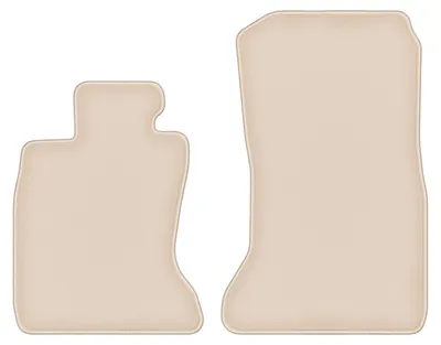 Produktbild von DURBAN Beige Velours-Fußmatten vorne für BMW 7 F01 xDrive (2008-2015)