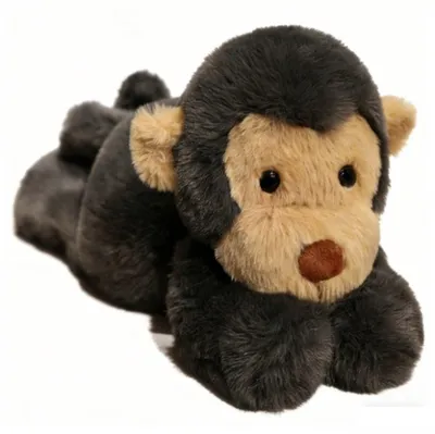 Produktbild von Plüsch Affe 40 cm – Weiches Kuscheltier und Kissen Grau