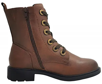 Produktbild von Jana  Damenschuhe Stiefeletten Schnürer Braun Freizeit