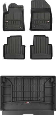 Produktbild von FROGUM 3D Gummimatten und Kofferraummatte für Citroën C3 Aircross 2017-2024