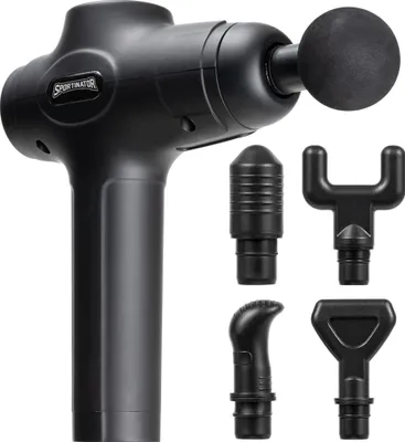 Produktbild von Einheitsgröße STR-54|SPORTINATOR "Level Up" Massagepistole inkl. Zubehör schwarz