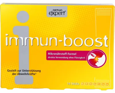Produktbild von ORTHOEXPERT immun-boost Direktgranulat zur Unterstützung der Abwehrkräfte, 14 St. Granulat