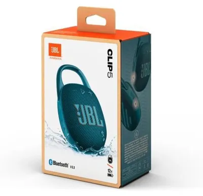 Zdjęcie produktu dla JBL Clip 5, 4,5 cm, 4,5 cm, 7 W, 7 W, 90 - 20000 Hz, 85 dB