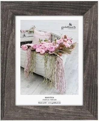 Produktbild von Goldbuch Mantua, Einzelbilderrahmen, Holz, Anthrazit, Tisch, Wand, 15 x 20 cm, Rechteckig