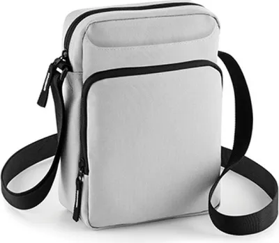 Produktbild von BagBase BG30 | Across Body Bag / 16 x 23 x 7 cm - Farbe: Light Grey - Größe: 16 x 23 x 7 cm