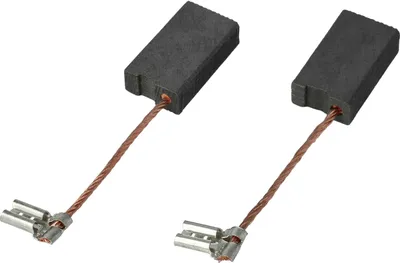 Produktbild von vhbw 2x Kohlebürste kompatibel mit Bosch PKS 66 323460.3, 323463, 323454.8, 323455, 323454.2, 323453.3, 323463.3, 323463.1 Elektrowerkzeug, Dunkelgrau