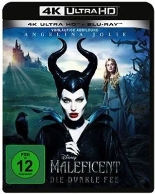 Obrázok produktu pre Maleficent #1: Temná víla (UHD+BR) Min: 96DTS-HD5.1WS 2Disc, 4K Ultra - LEONINE - (Ultra HD Blu-ray / Akčný)