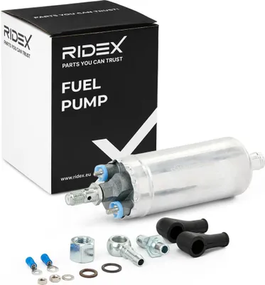 Produktbild von RIDEX 458F0007 Benzin Elektrisch Kraftstoffpumpe passend für MERCEDES-BENZ 190 (W201) 100l/h 120l/h