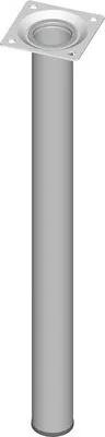 Obrázek produktu pro Nábytková noha bílá hliníková 30 mm Výška 400 mm Šroubovací deska