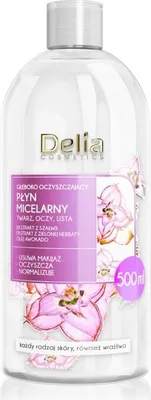Produktbild von Delia Cosmetics Mizellen-Reinigungsfluid - für alle Hauttypen, 500 ml