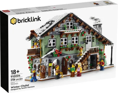 Obrázek produktu pro Zimní chata - Bricklink LEGO 910004