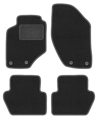Productafbeelding van Velours automatten voor Volvo 850 1991-1996 (stationwagen/sedan) – 4-delig, grafiet, op maat – Wielganizator LUX