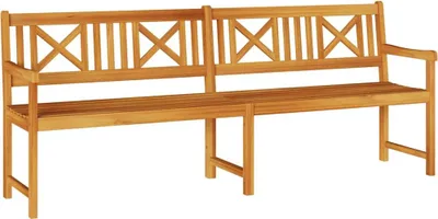 Produktbild von Bank Outdoor Natur 220 x 56 x 90 cm Massivholz Akazie