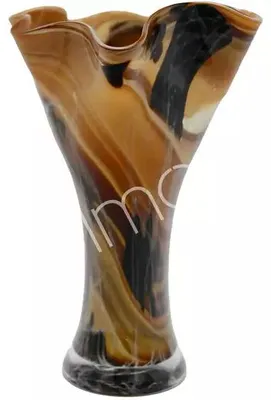 Productafbeelding van Vaas TOPAZ, diameter 21 cm, hoogte 31 cm, bruin