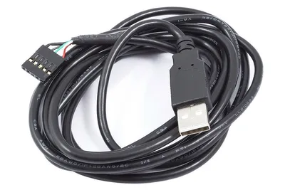 Produktbild von Aqua Computer 53210, 2 m, USB A, Schwarz