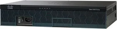 Produktbild von Cisco 2921, Ethernet-WAN, Gigabit Ethernet, Schwarz, Blau