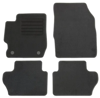 Produktbild von Fußmatten-Set für Ford KA+, 10/2016-01/2020, 4-teilig, Schwarz