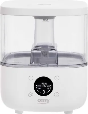 Immagine prodotto di Camry | CR 7973w | Humidifier | 23 W | Water tank capacity 5 L | Suitable for rooms up to 35 m² | Ultrasonic | Humidification capacity 100-260 ml/hr | White