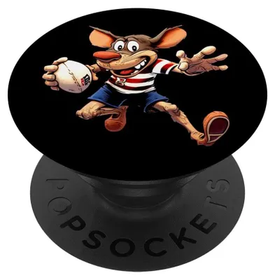 Productafbeelding van Muis-rugbyspelers PopSockets, plakbare PopGrip