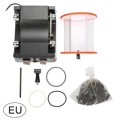 Image de Polisseuse rotative pour bijoux Nettoyeur à billes KT-6808