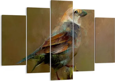 Produktbild von Bild auf Leinwand - Leinwandbild - Vogel Natur - 150x100cm - Wand Bild - Wanddeko - Wandbilder - Leinwanddruck - Bilder - Kunstdruck - Wanddekoration - Leinwand bilder - Wandkunst - EA150x100-3924