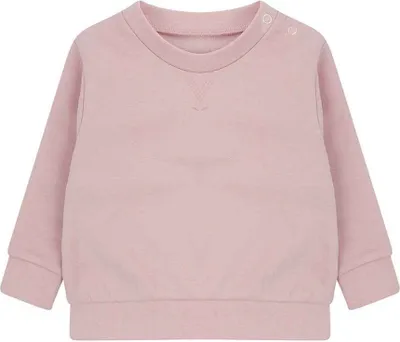 Productafbeelding van Larkwood - Kinder sweatshirt PC4955 (maat 116) (lichtroze)