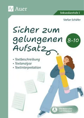 Produktbild von Sicher zum gelungenen Aufsatz 8-10