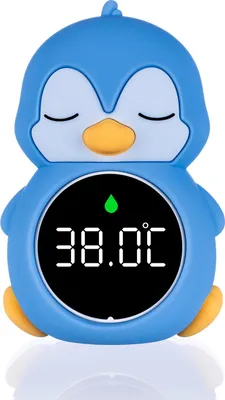 Immagine prodotto di ZOPA Termometro digitale in silicone 3 in 1, Penguin