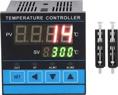 Produktbild von Intelligenter Temperaturregler mit digitaler PID-Regelung, Relais-SSR-Ausgang 0-400℃, AC220V