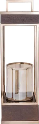 Produktbild von PTMD - Laterne Stanne - Braun - 25x25x74cm