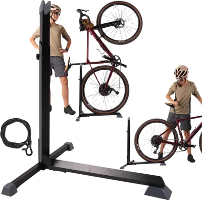 Immagine prodotto di FIT4MED | Supporto per biciclette - Nero - 76,5x57,5x57 Cm - Regolabile in altezza - Per bici da 20-29 pollici - 2,25 Kg