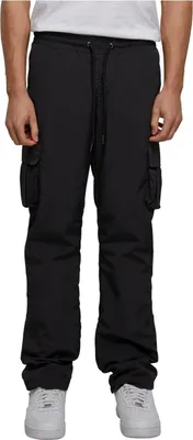 Produktbild von Urban Classics - Straight Leg Nylon Cargo Hose schwarz - L