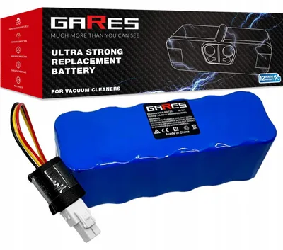 Obrázok produktu pre Gares Náhradná batéria pre Samsung SR8857 SR8825 SR8849 SR8830 3Ah | 14,4 V  inny | Vysokovýkonná batéria pre robotický vysávač | Kompatibilná s Samsung SR8857 SR8825 SR8849 SR8830 3Ah | Prémiová kvalita