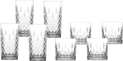 Produktbild von Gläserset Odin - 8 teilig / Whiskygläser / Longdrinkgläser