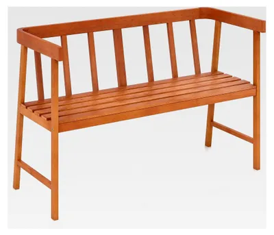 Produktbild von Gartenbank aus Akazienholz, belastbar bis 360 kg, 2-Sitzer Holzbank für Terrasse, Balkon und Garten 110x46x72cm