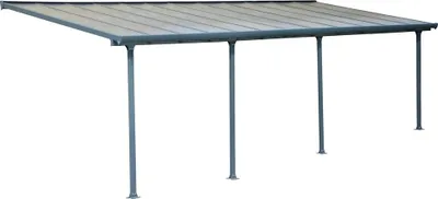 Produktbild von Palram - Canopia Aluminium Terrassenüberdachung Feria Anthrazit 295x971x305 cm