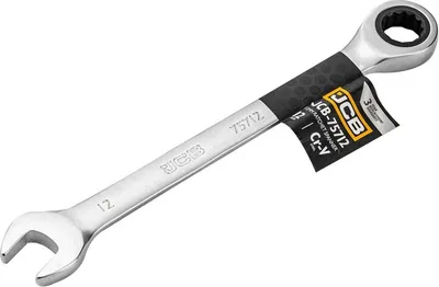 Produktbild von JCB | Ratschenschlüssel 12mm, Ringratschenschlüssel, Ratschenringschlüssel