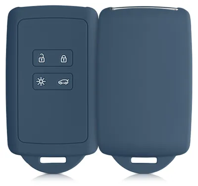 Produktbild von kwmobile Schlüsselhülle für Renault 4-Tasten Smartkey Autoschlüssel (nur Keyless Go) Hülle - Autoschlüssel Schlüssel Hülle aus Silikon -