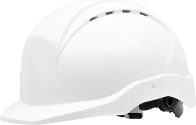 Produktbild von Nitras Industrieschutzhelm Head Protect | 10 Helme | Kunststoff weiß