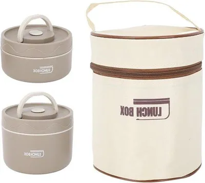 Produktbild von Isolierte Edelstahl-Lunchbox mit Thermocompartiment