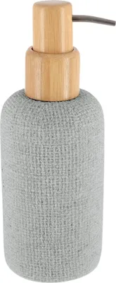 Produktbild von TENDANCE | Flüssigseifenspender - Seifenspender - 340 ml - grau - aus Polymerharz - Pumpspender - Lotionspender